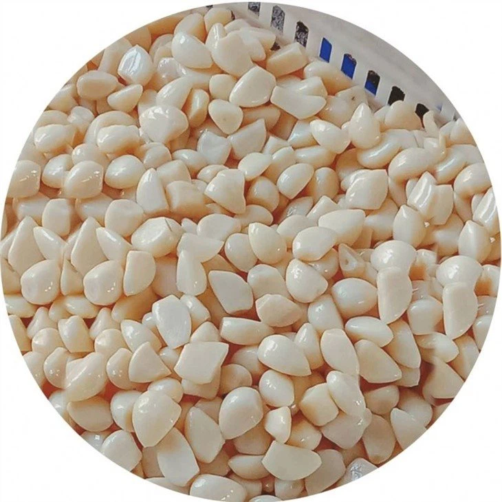 Wholesale garlic cloves in brine in drums