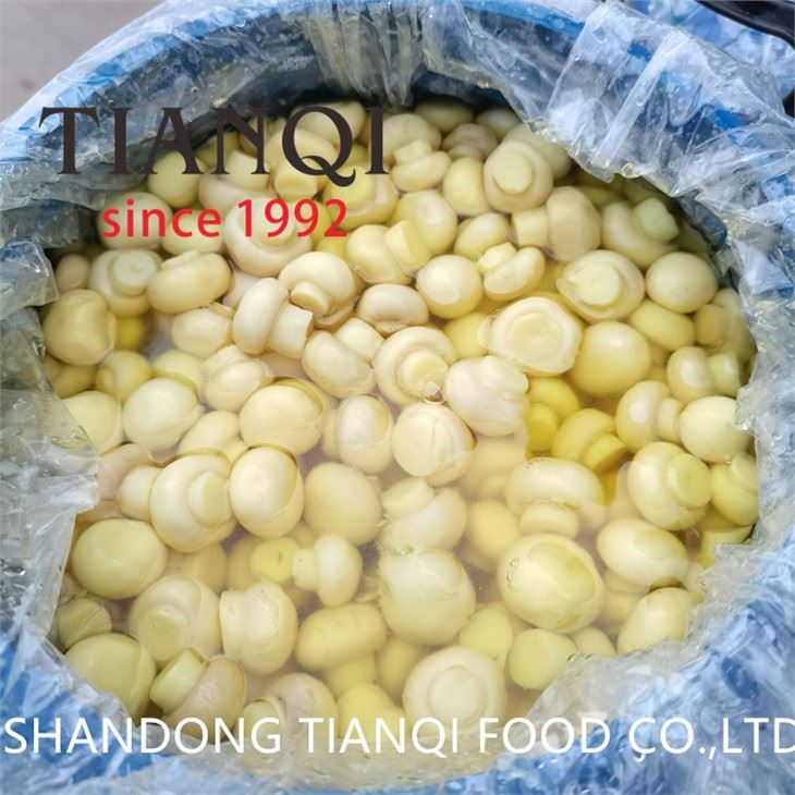 New Crop Brined White Mushroom in Drums